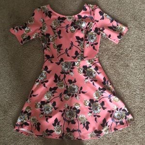 Floral mini dress